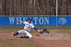 Baseball vs Amherst  Wheaton College Baseball vs Amherst College. - Photo By: KEITH NORDSTROM : Wheaton, baseball